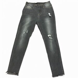 Fashion Nova High Waist Gray Skinny Jeans